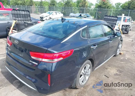 2017 Kia Optima Hybrid Ex from USA, damaged, VIN KNAGU4LEXH5012783